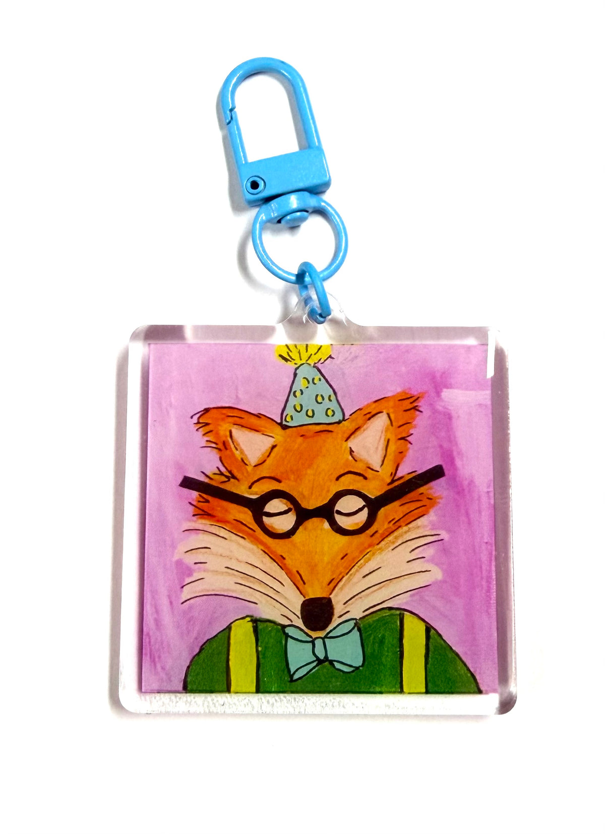 Large journal/ bag Charm “Enchanted Party Fox”