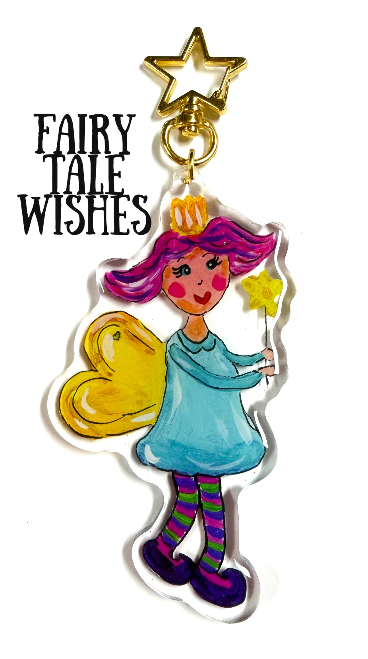 Large journal/ bag Charm “Fairytale Wishes”